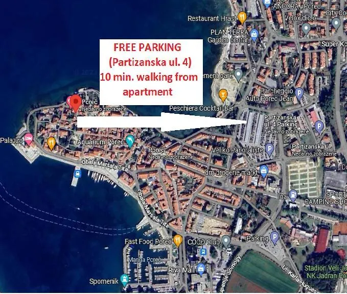 Apartments Kolenicka Poreč Penzion